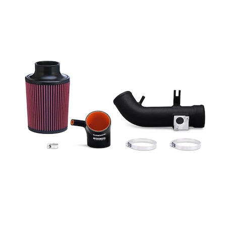 Mishimoto Performance Air Intake for 06-11 Honda Civic Silicone - Wrinkle Black MMAI-CIV-06SIWBK